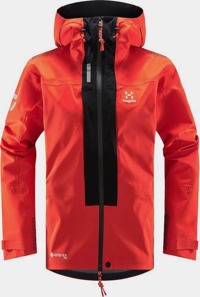 Haglöfs Women's L.I.M ZT Mtn GTX PRO Jacket Red / Black 01