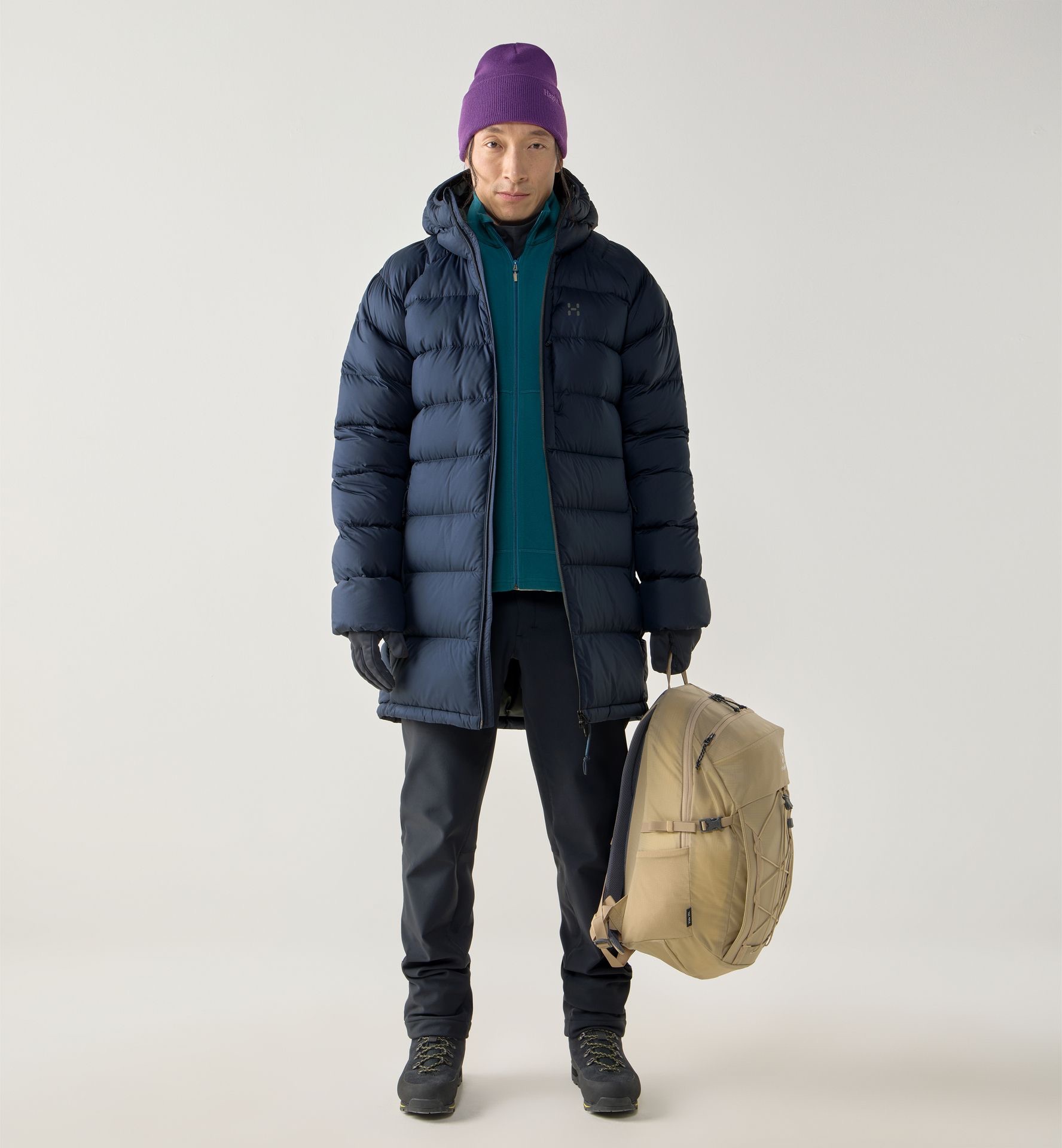 Haglöfs Men's Rosson Down Parka Tarn Blue 05