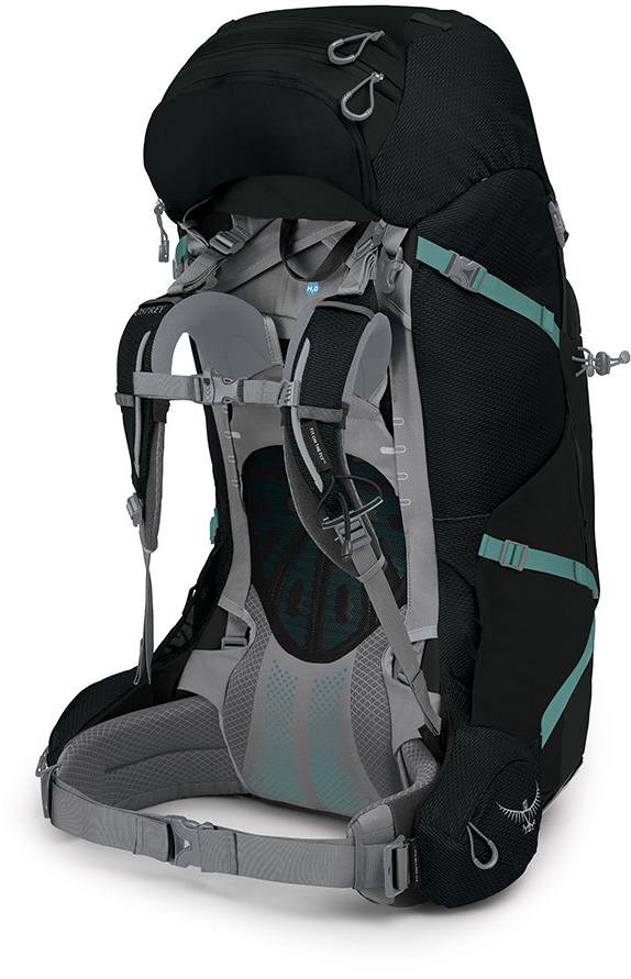 Osprey Ariel Plus 85 W Musta 02