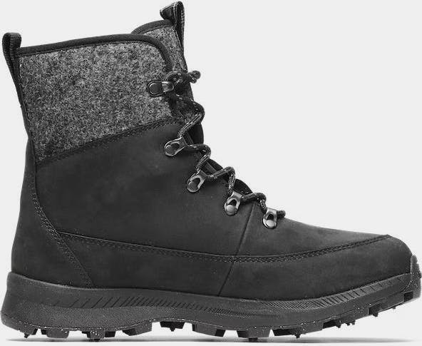 Icebug Women's Adak Bugrip Rewool - Naisten nastakengät Musta / Harmaa 05