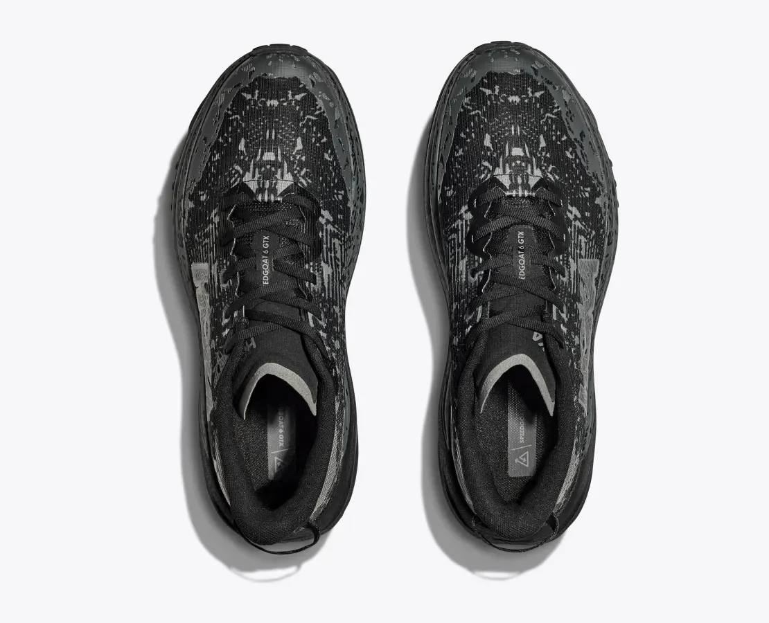 Hoka Men's Speedgoat 6 GTX Wide Musta / Harmaa 04