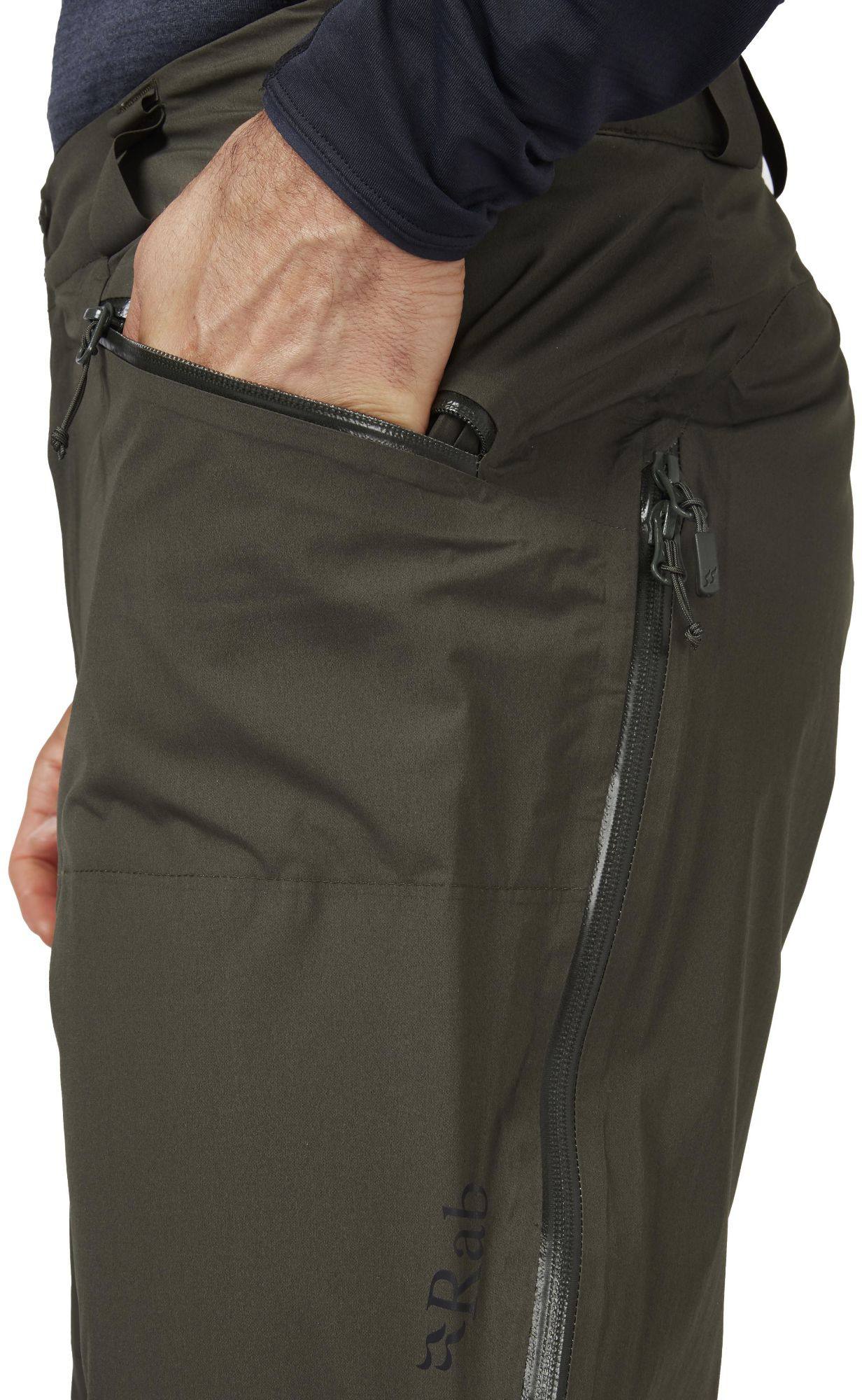 Rab Men's Khroma Diffract Insulated Ski Pant Army Green 10