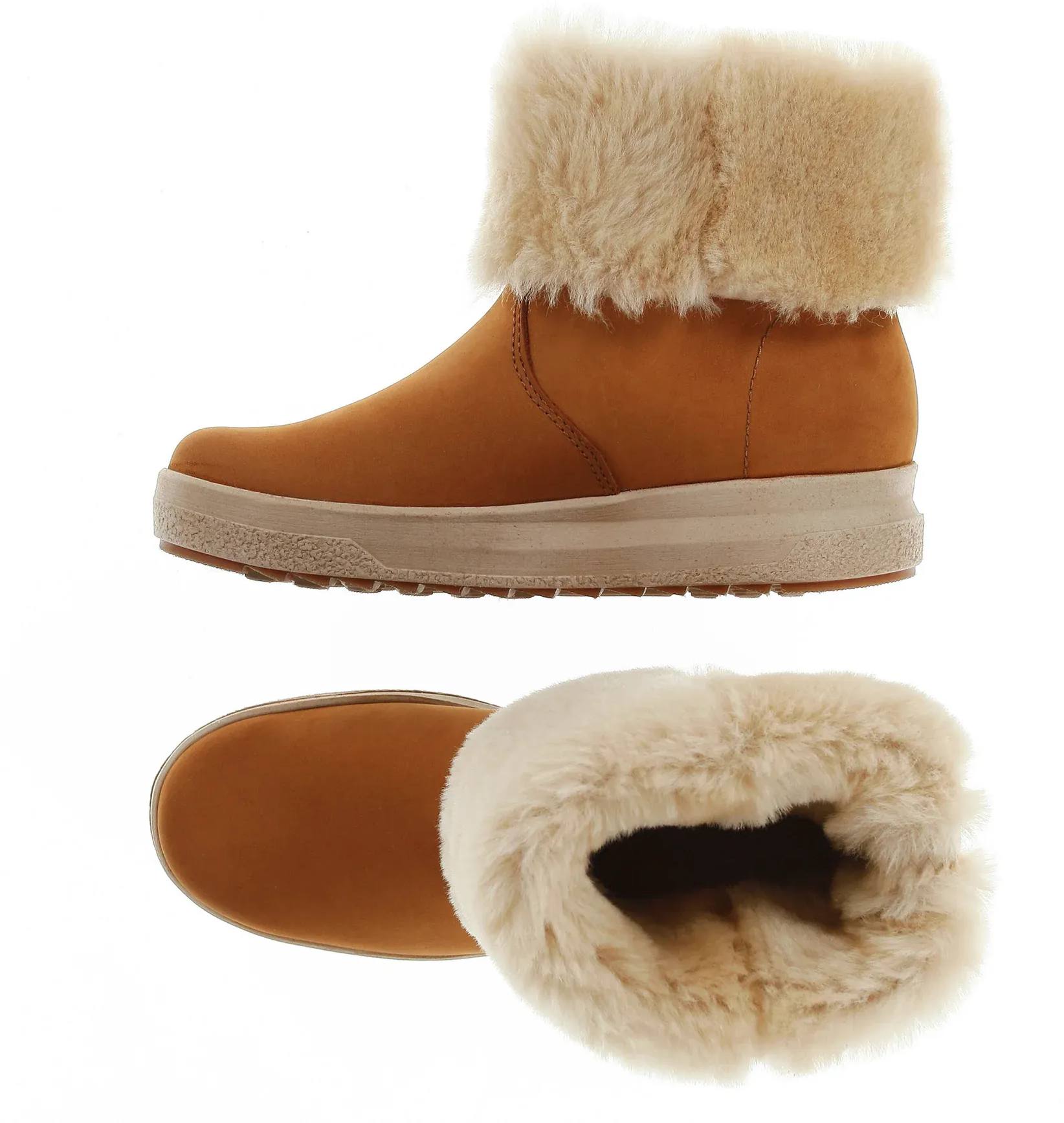 Pomar Women's Paljakka GTX - Naisten talvikengät Tan 07