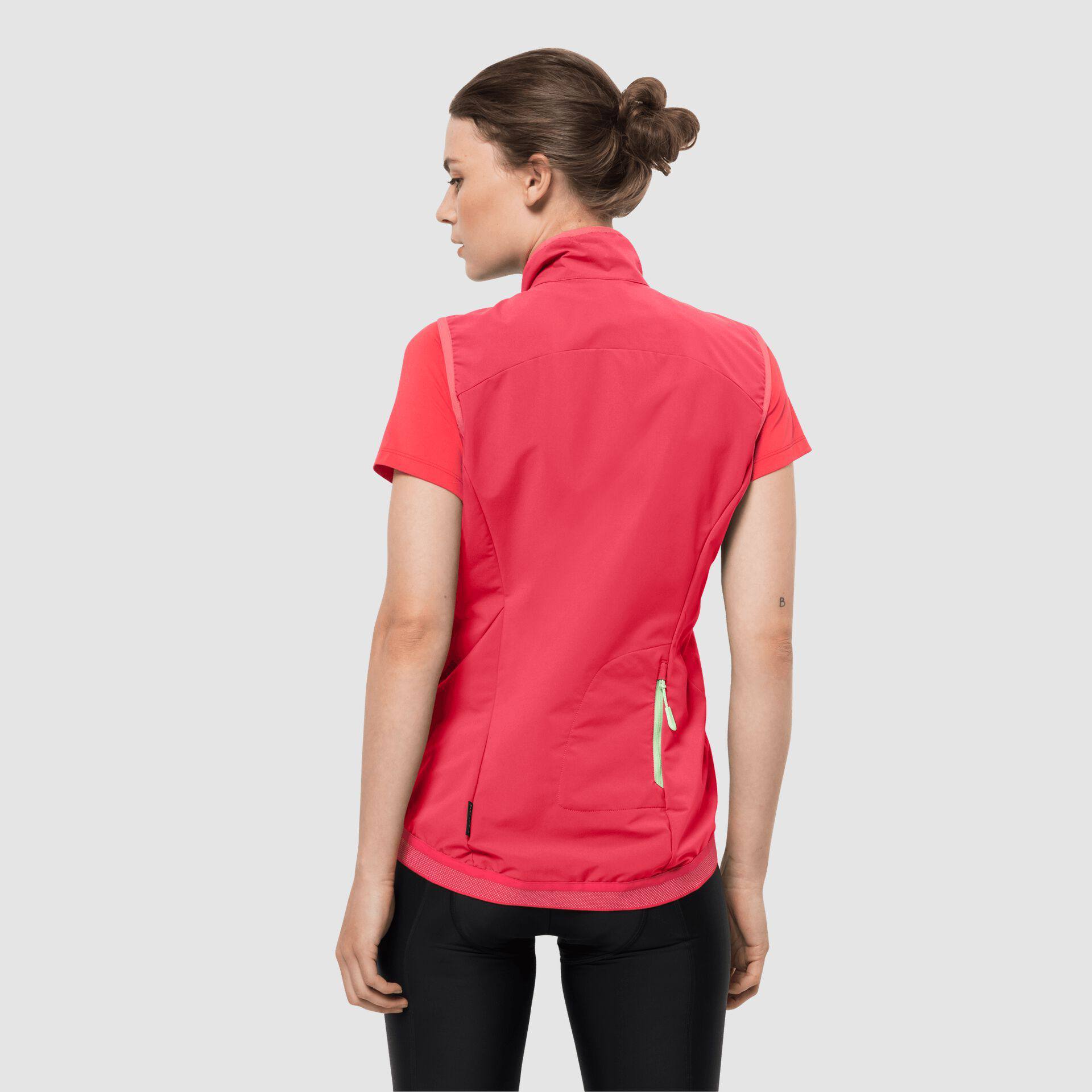 Jack Wolfskin Tourer Softshell Vest W Red 03