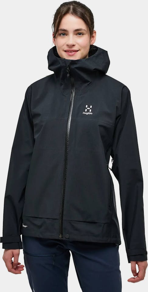 Haglöfs Women's Front Proof Jacket Musta 05