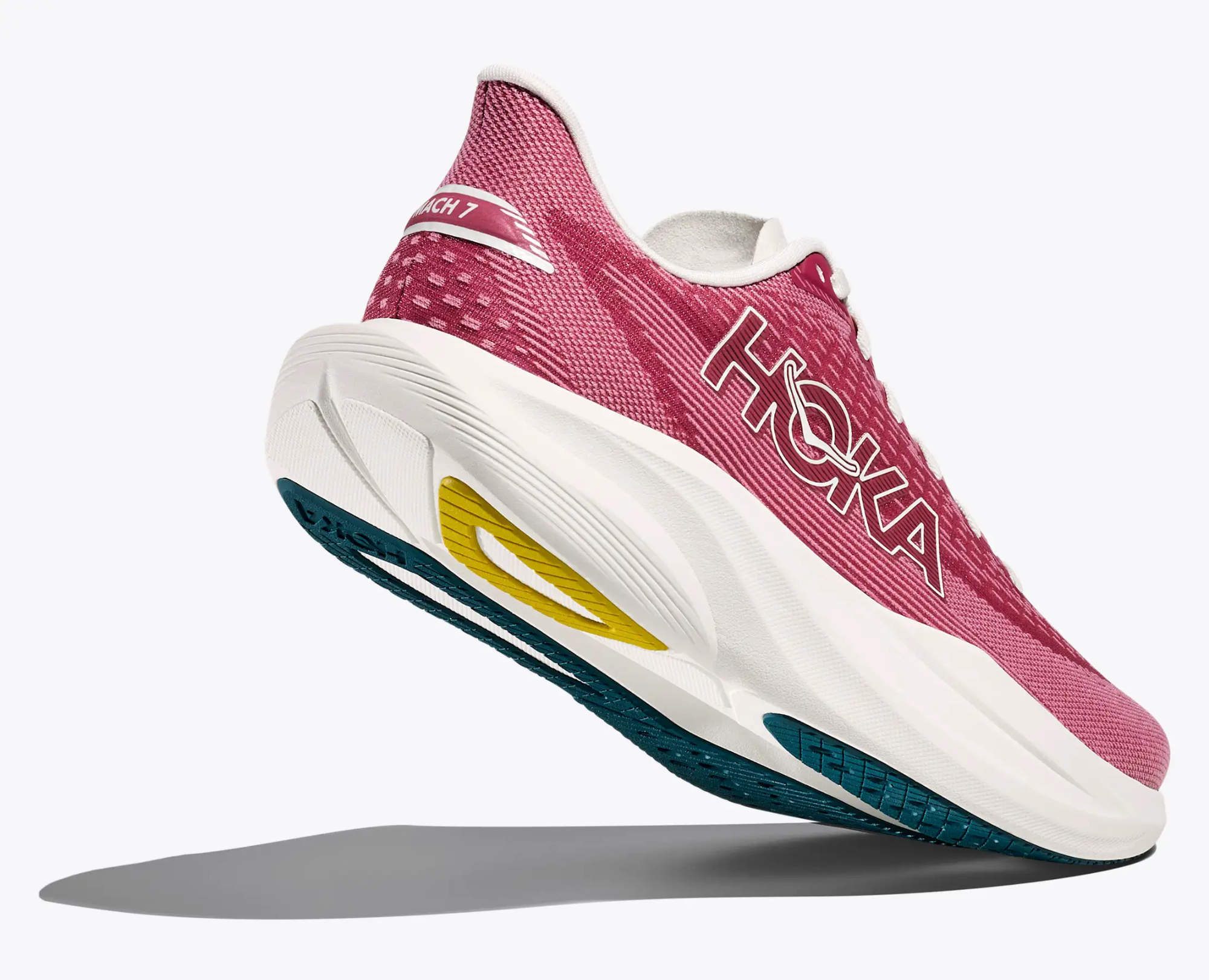Hoka Women's Mach 7 Lingonberry / Cranberry 04
