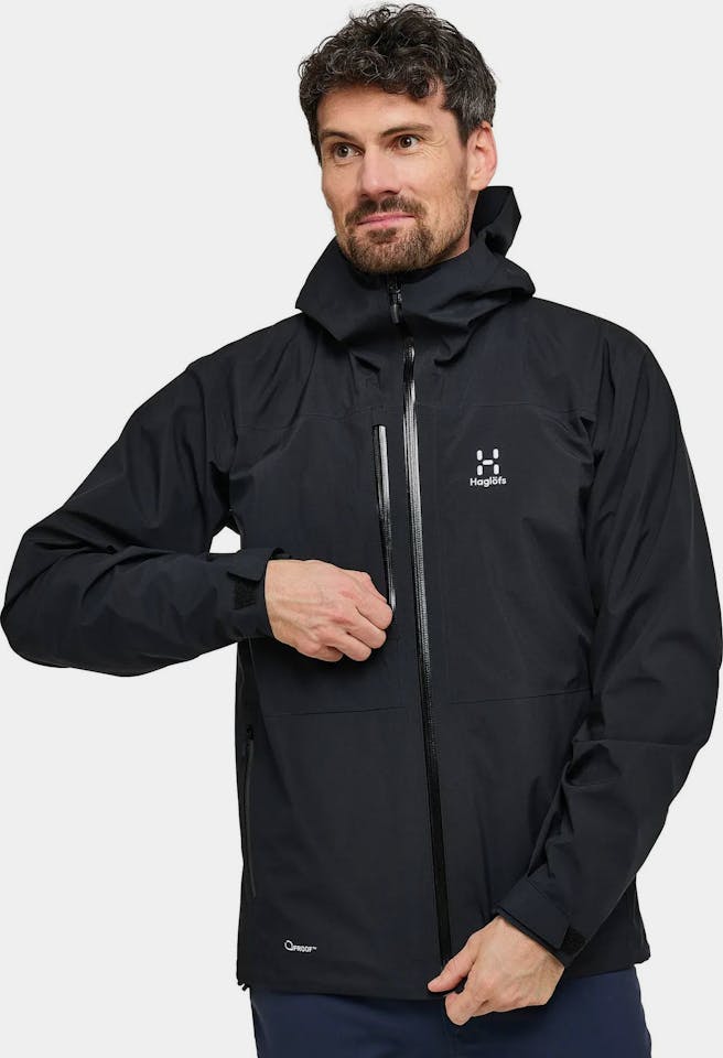 Haglöfs Men's Front Proof Jacket Black 04