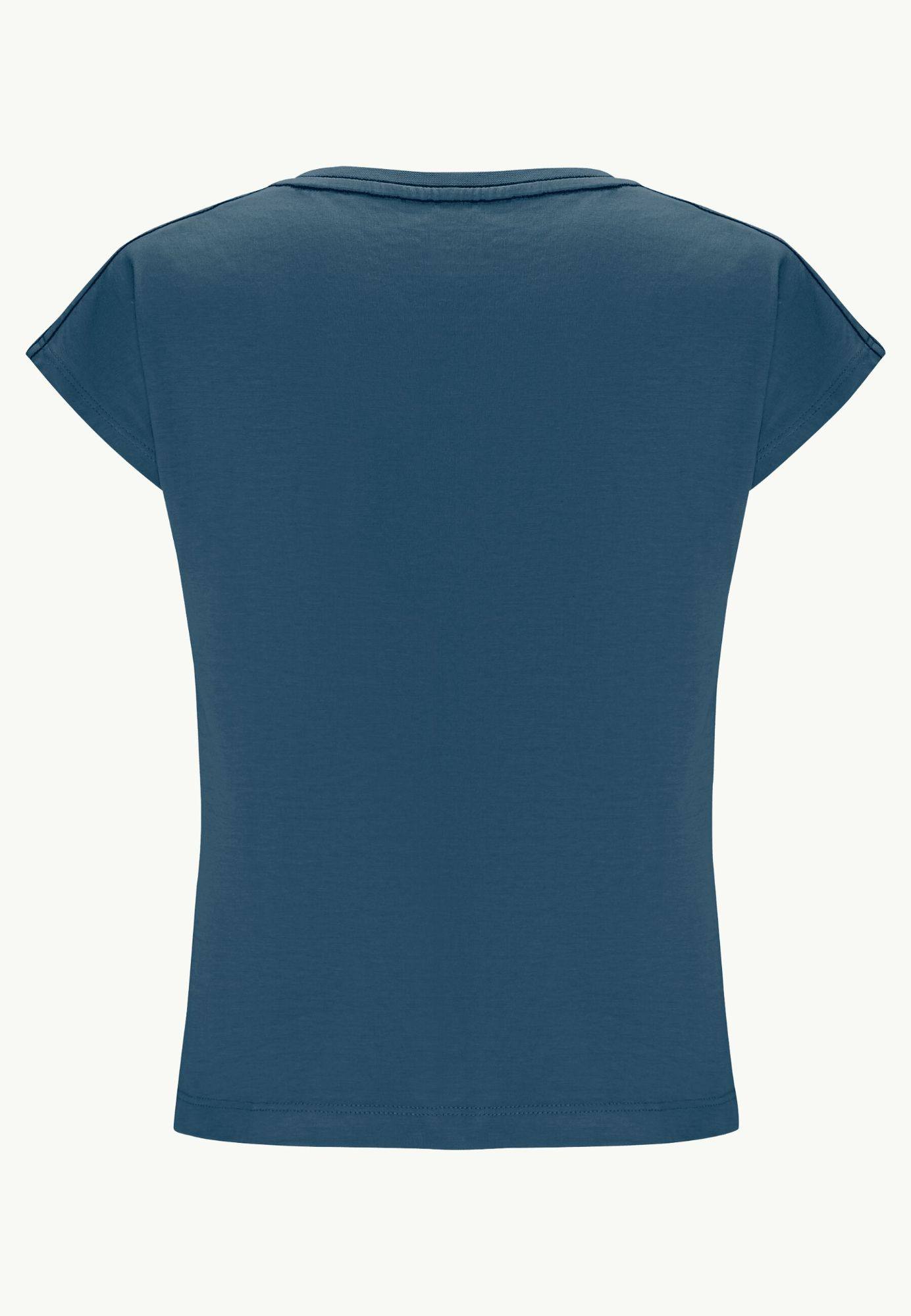 Jack Wolfskin Girl's Good Day Tee Dark Sea 02