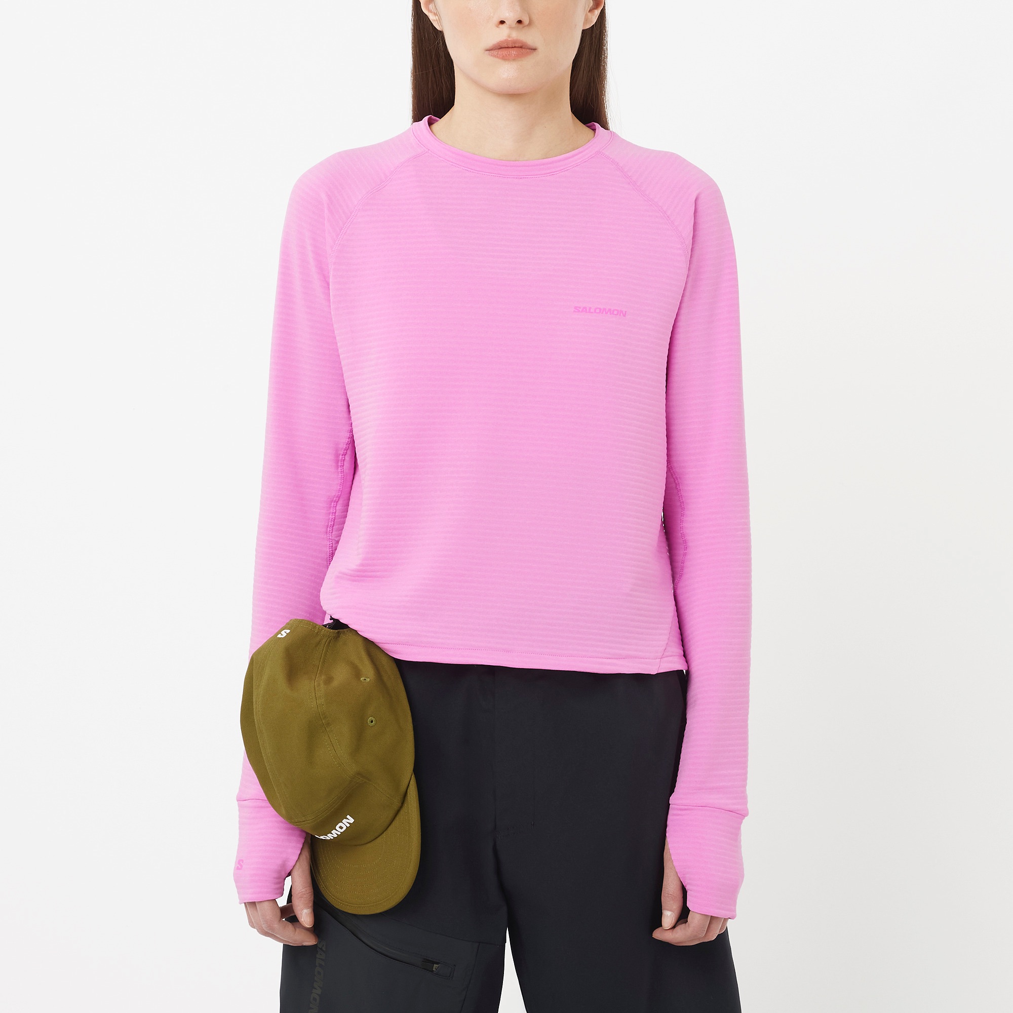 Salomon Women's Essential Lightwarm CN Cyclamen 02