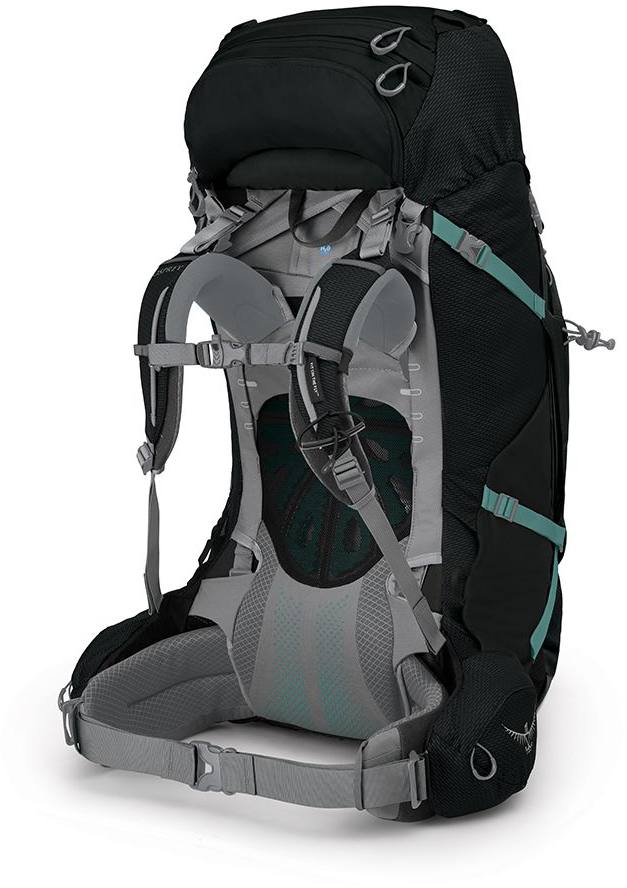 Osprey Ariel Plus 70 W Musta 02