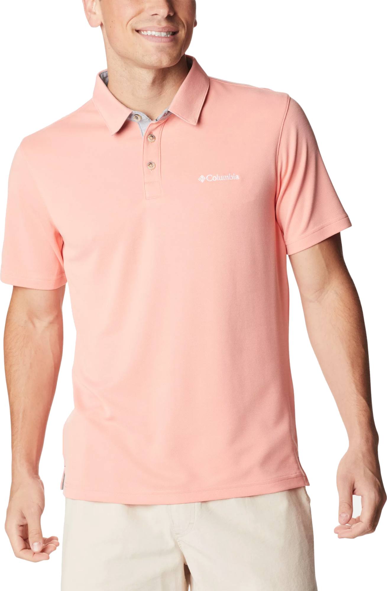 Columbia Nelson Point Polo Oranssi L