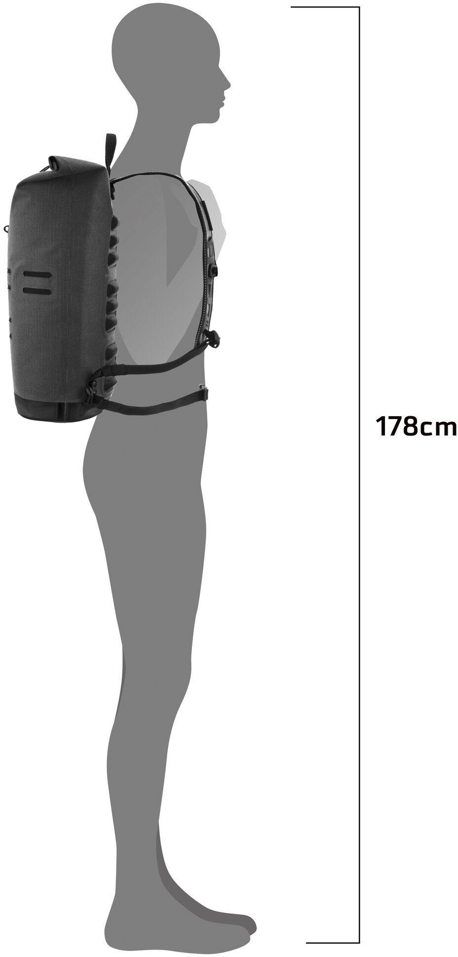 Ortlieb Commuter-Daypack Urban 21L Pepper 02