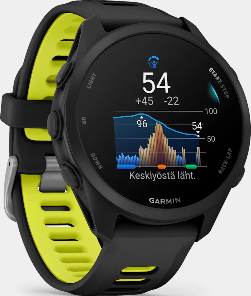 Garmin Forerunner 170 Black/amp Yellow 04
