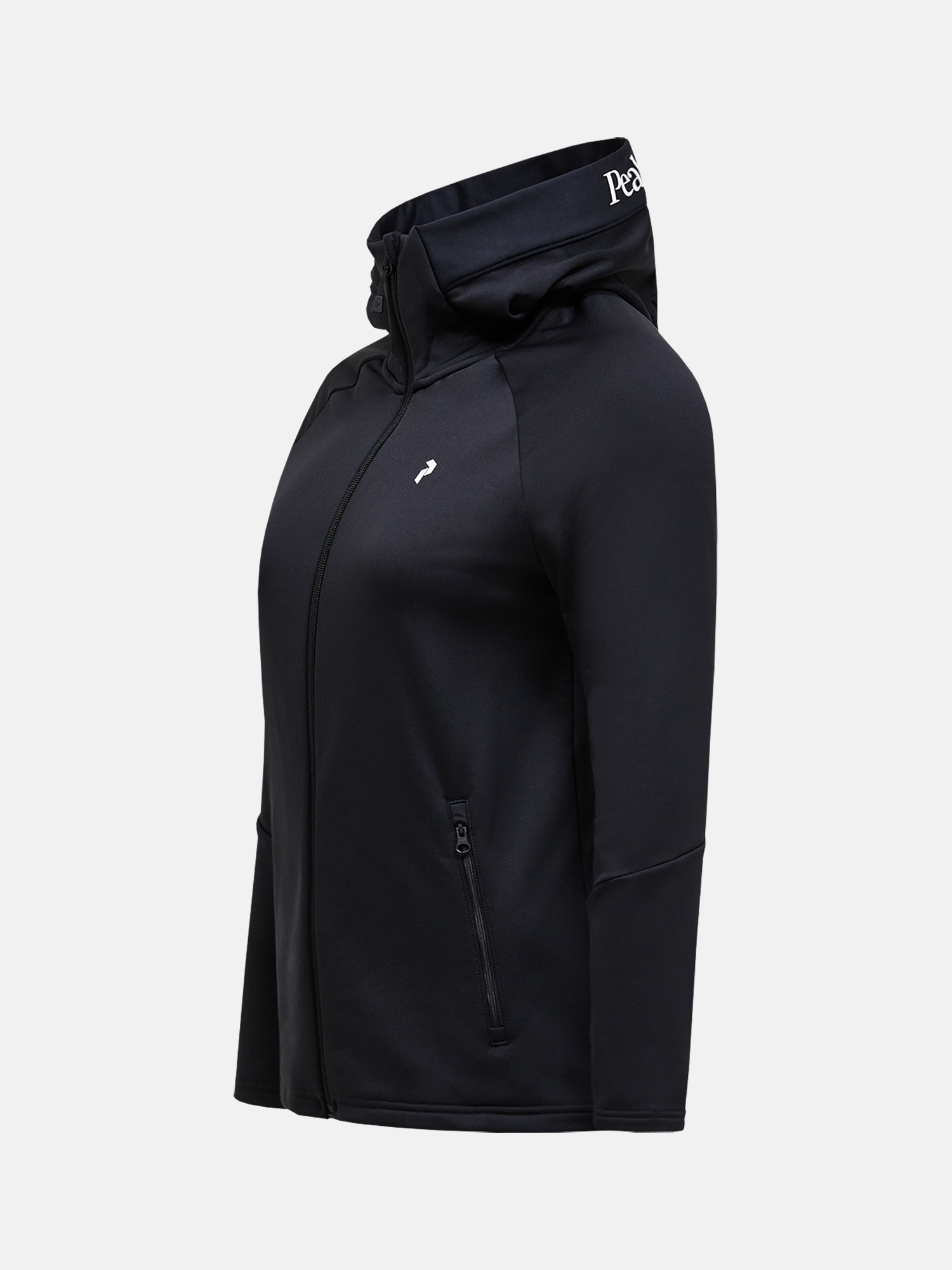 Peak Performance Women's Rider Essentials Zip Hood Black 03
