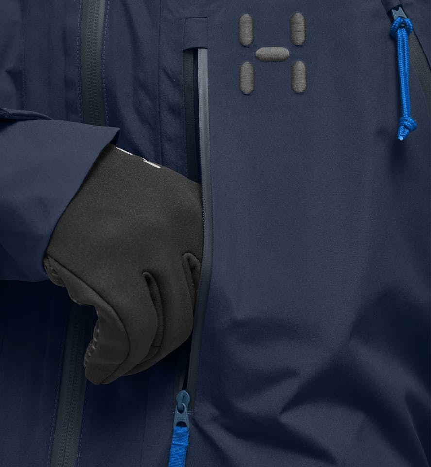 Haglöfs Men's Latnja GTX Insulated Jacket Tarn Blue 10