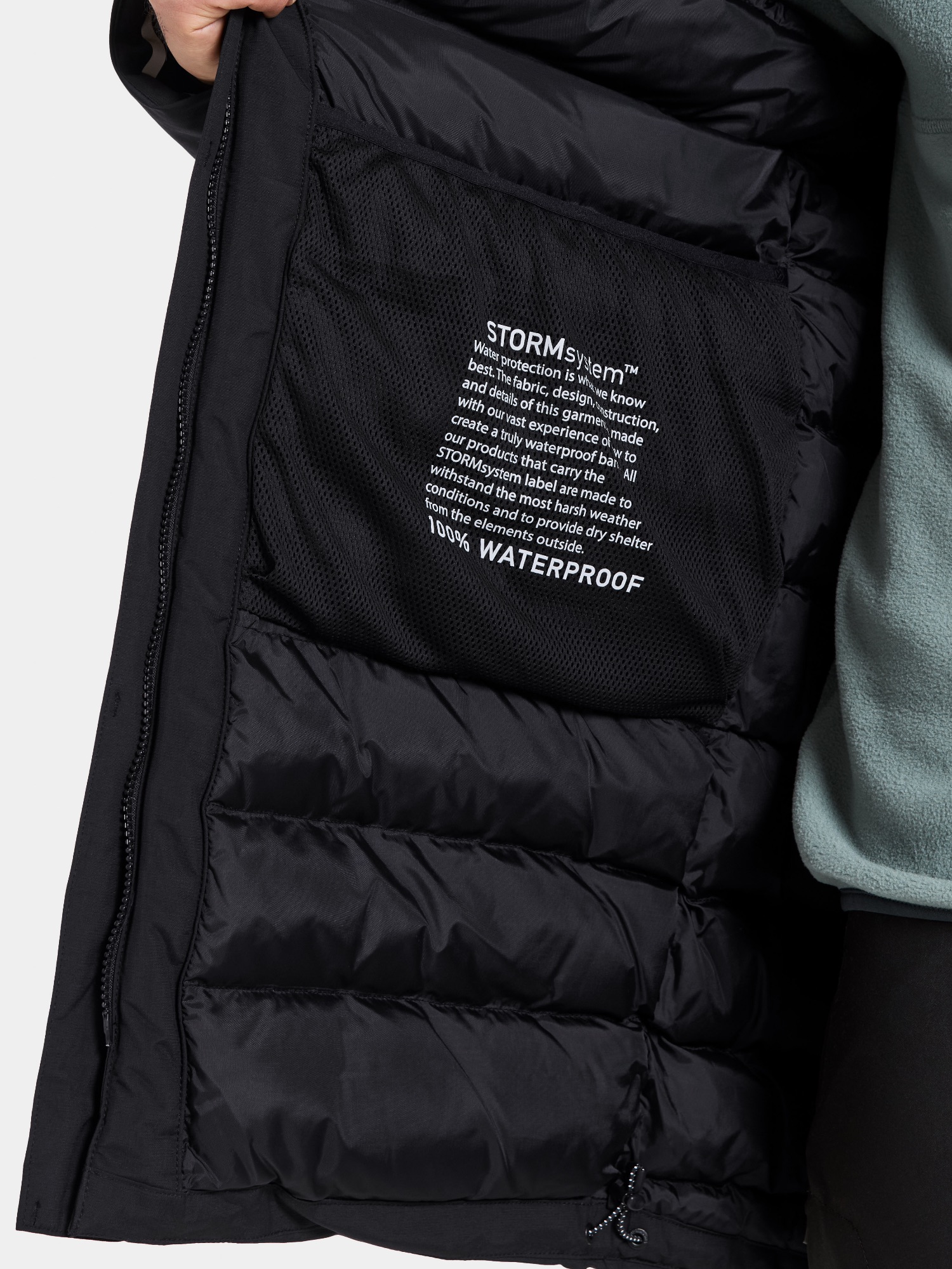 Didriksons Men's Akilles 2 Parka - Miesten talvitakki Musta 05