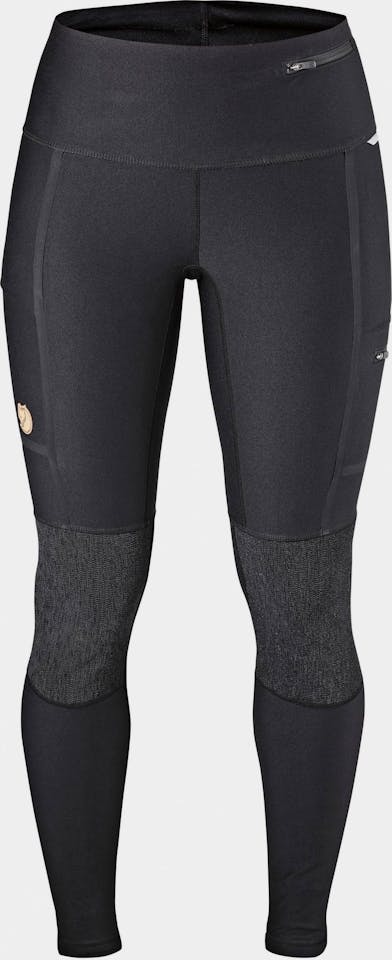 Fjällräven Abisko Trekking Tights Women's Musta 01