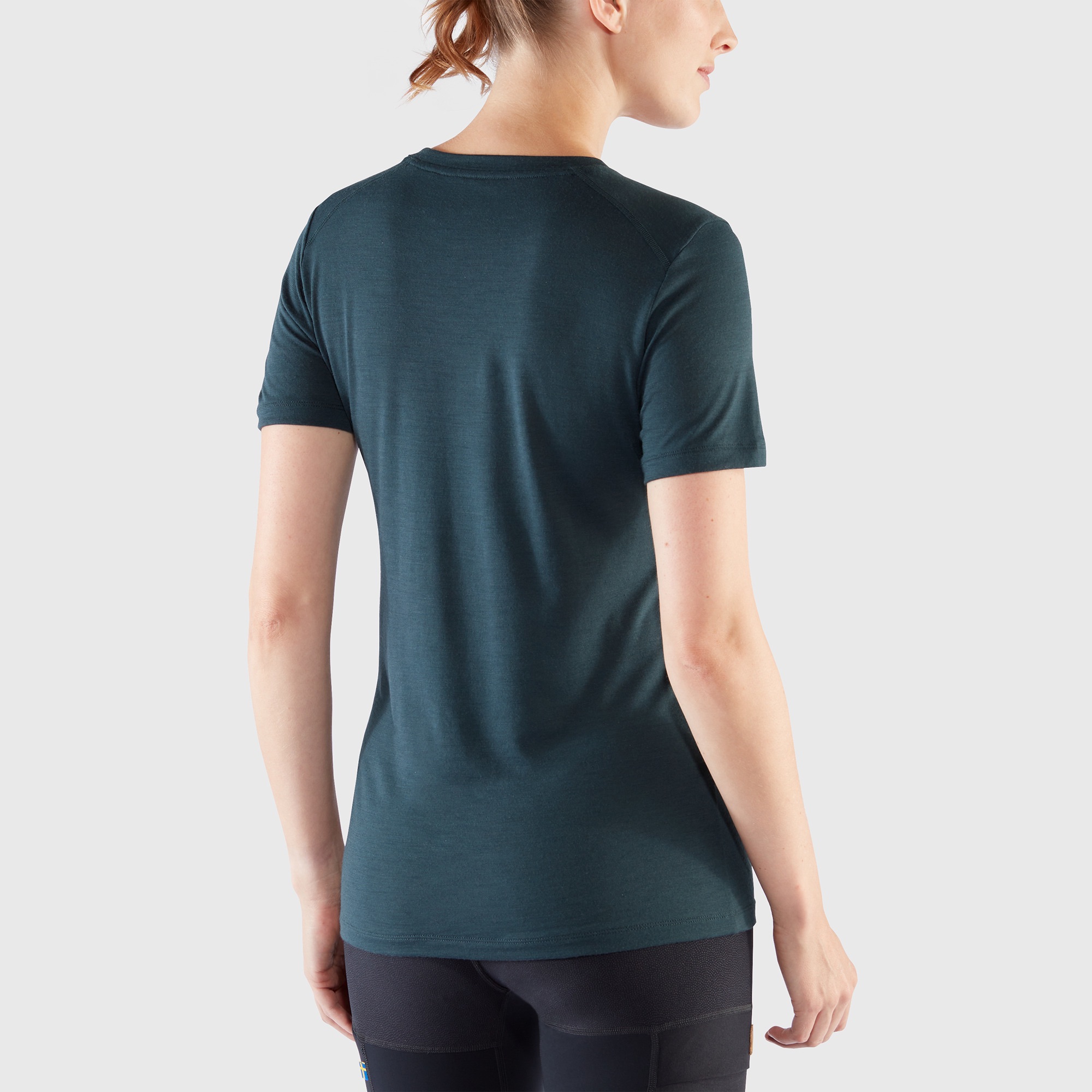 Fjällräven Women's Abisko Wool Fox SS Lavender/Navy 04