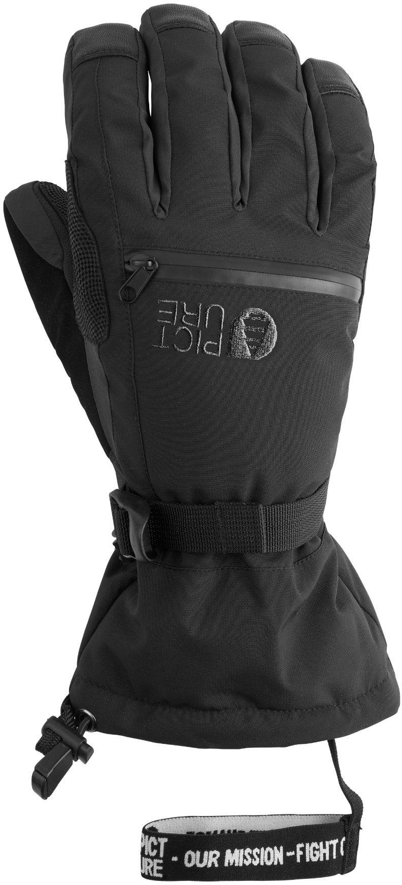 Picture Organic Clothing Kincaid Gloves Musta 09