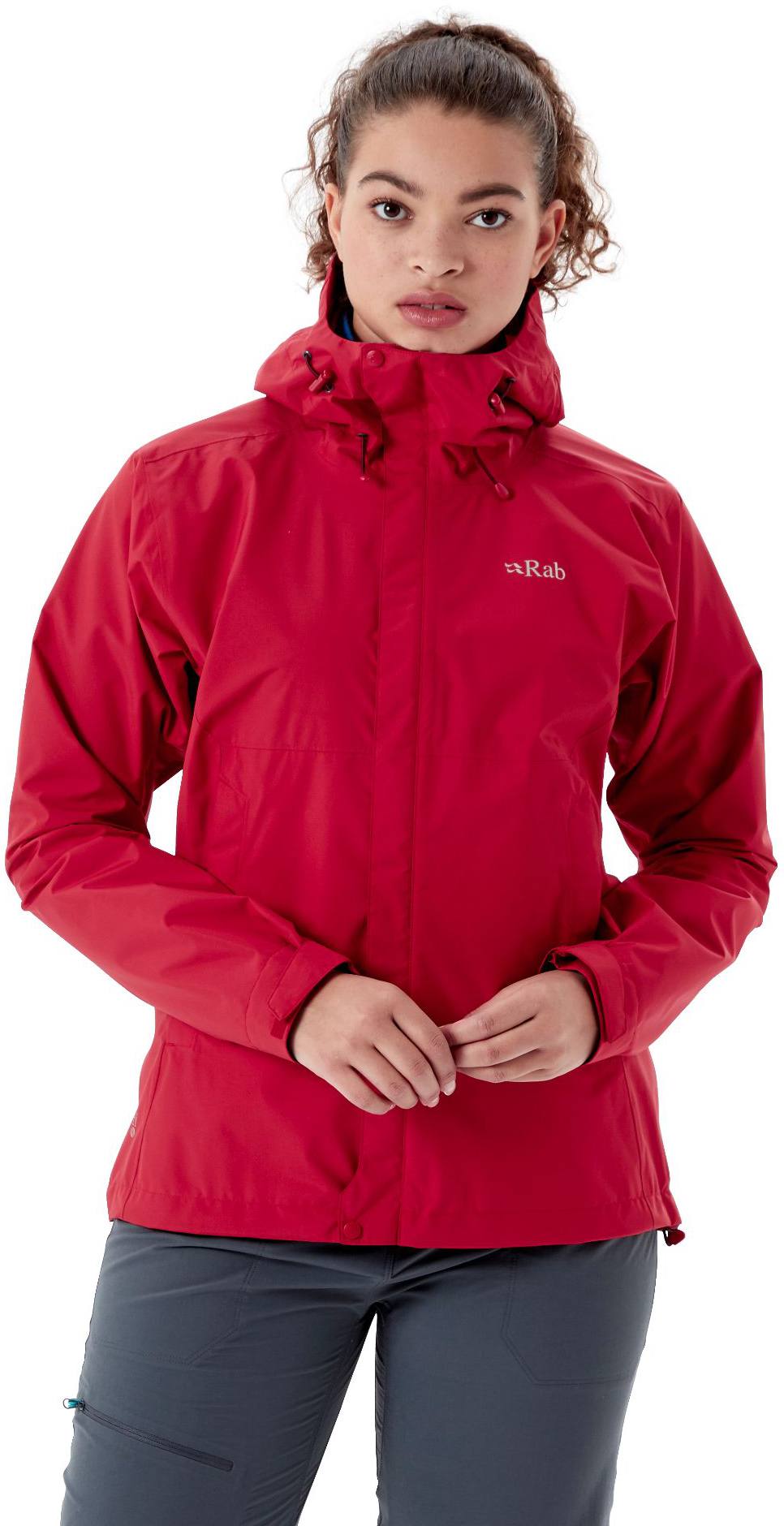 Rab Downpour Eco Jacket Women Red 07