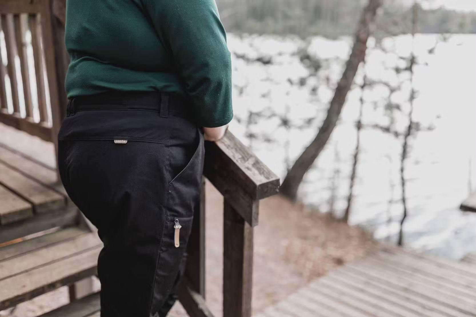 Sasta Women's Aava + Trousers Tummansininen 07