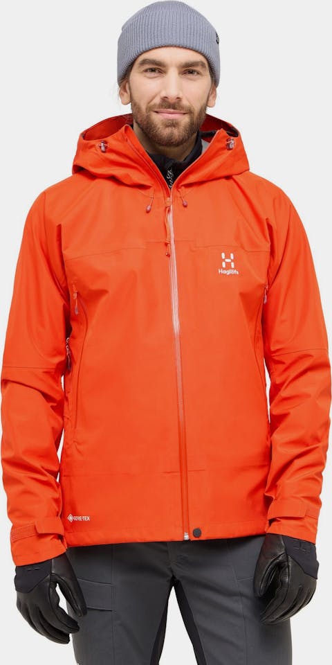 Haglöfs Men's ROC Flash GTX Jacket Habanero 01