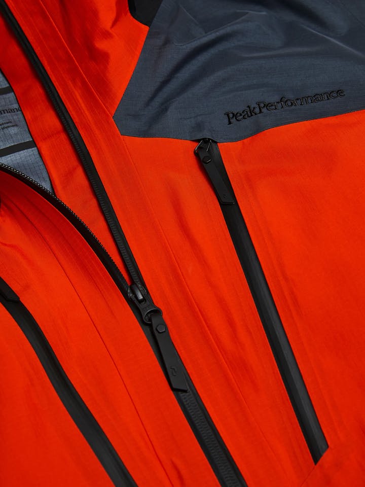 Peak Performance Men's Vertical GTX Pro Jacket Solar Burst / Mountain Mist 12