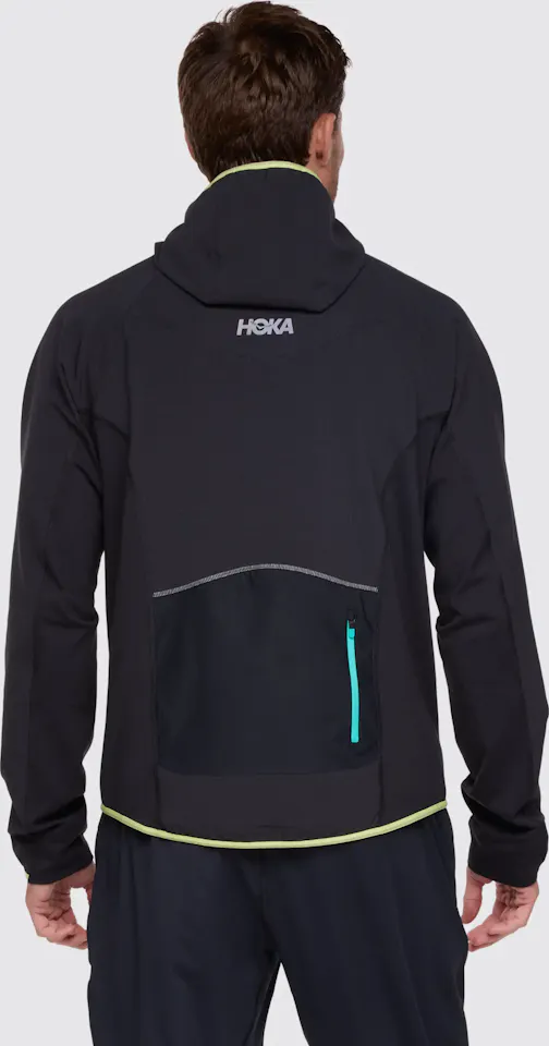 Hoka Men's Skyglow Half Zip Black 02