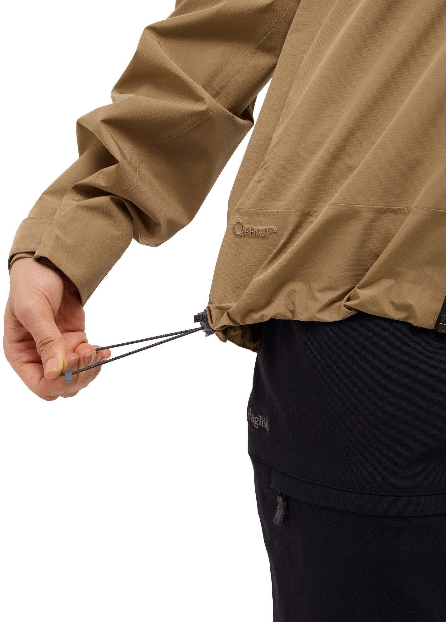 Haglöfs Women's Rosson Proof Jacket Oak Brown 07