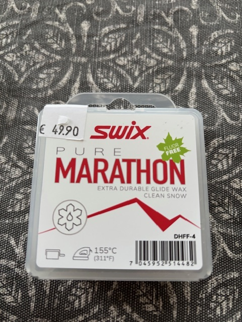Swix Marathon White Fluor Free 40g