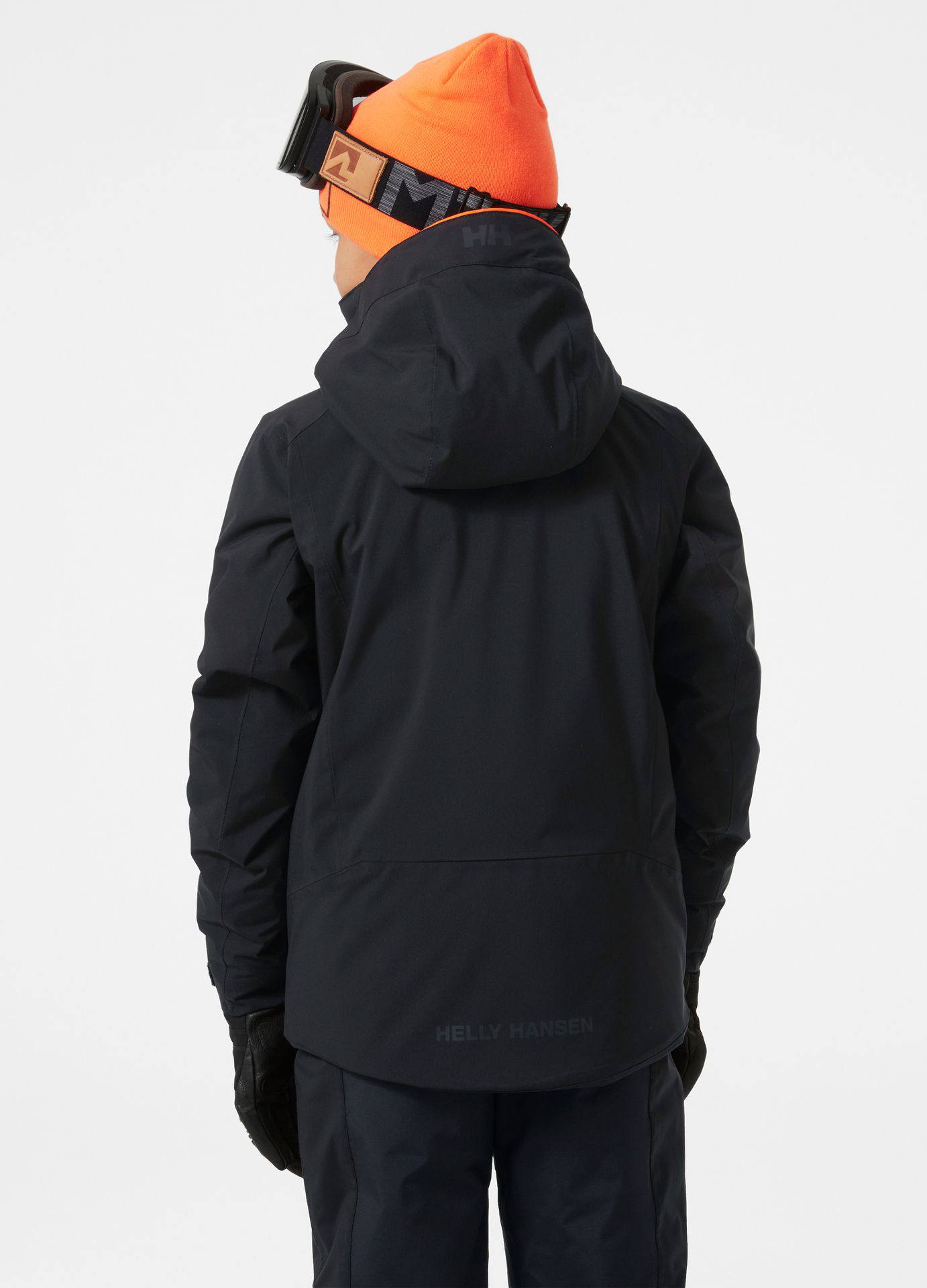Helly Hansen Jr Alpha Jacket Musta 12