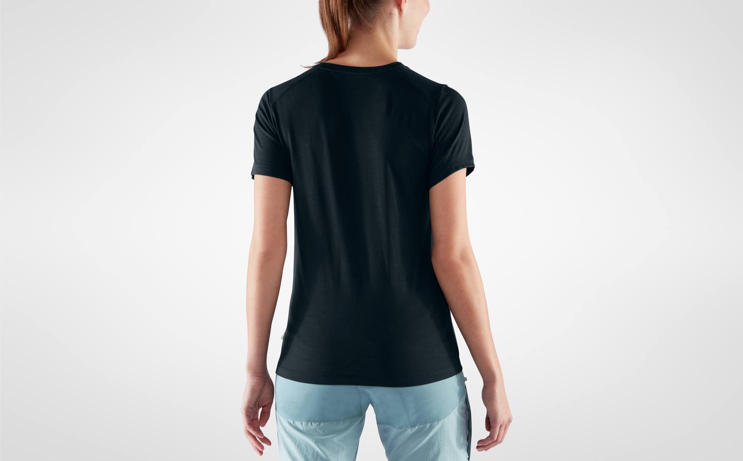 Fjällräven Abisko Wool W SS Dark navy 04