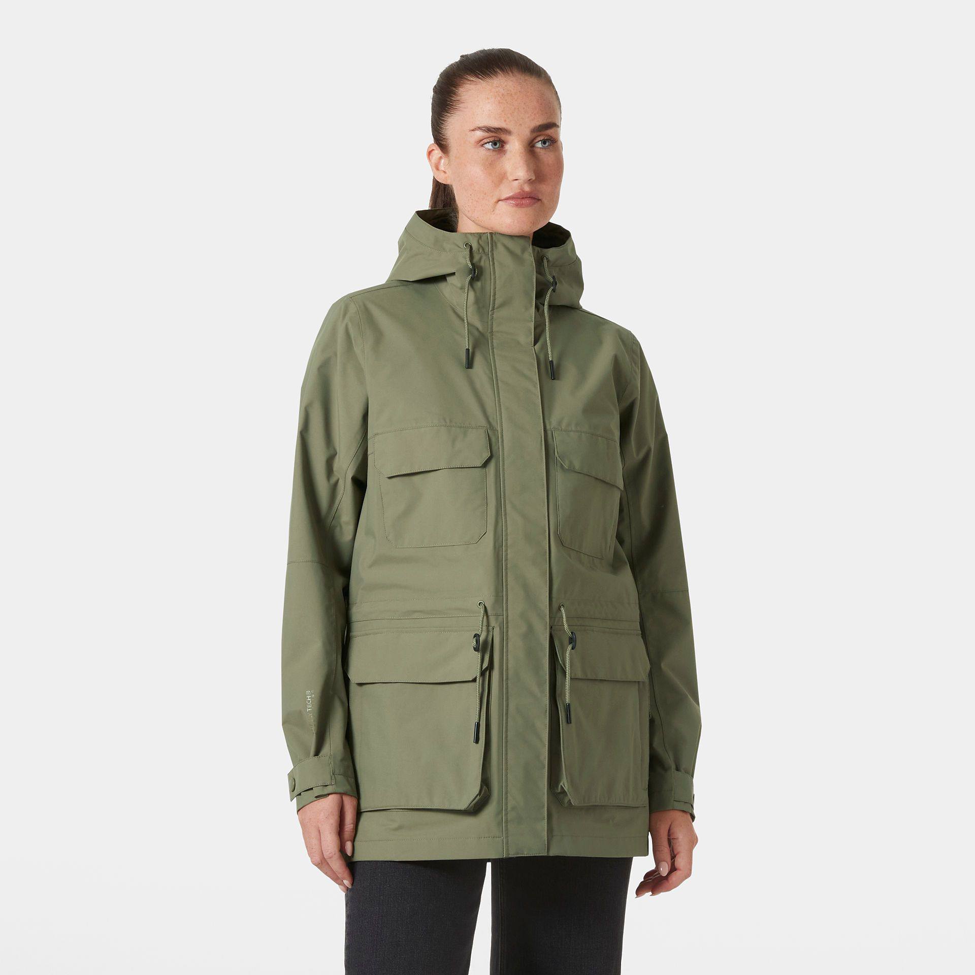 Helly Hansen Women's Escape Utility Raincoat Vaaleanvihreä 03