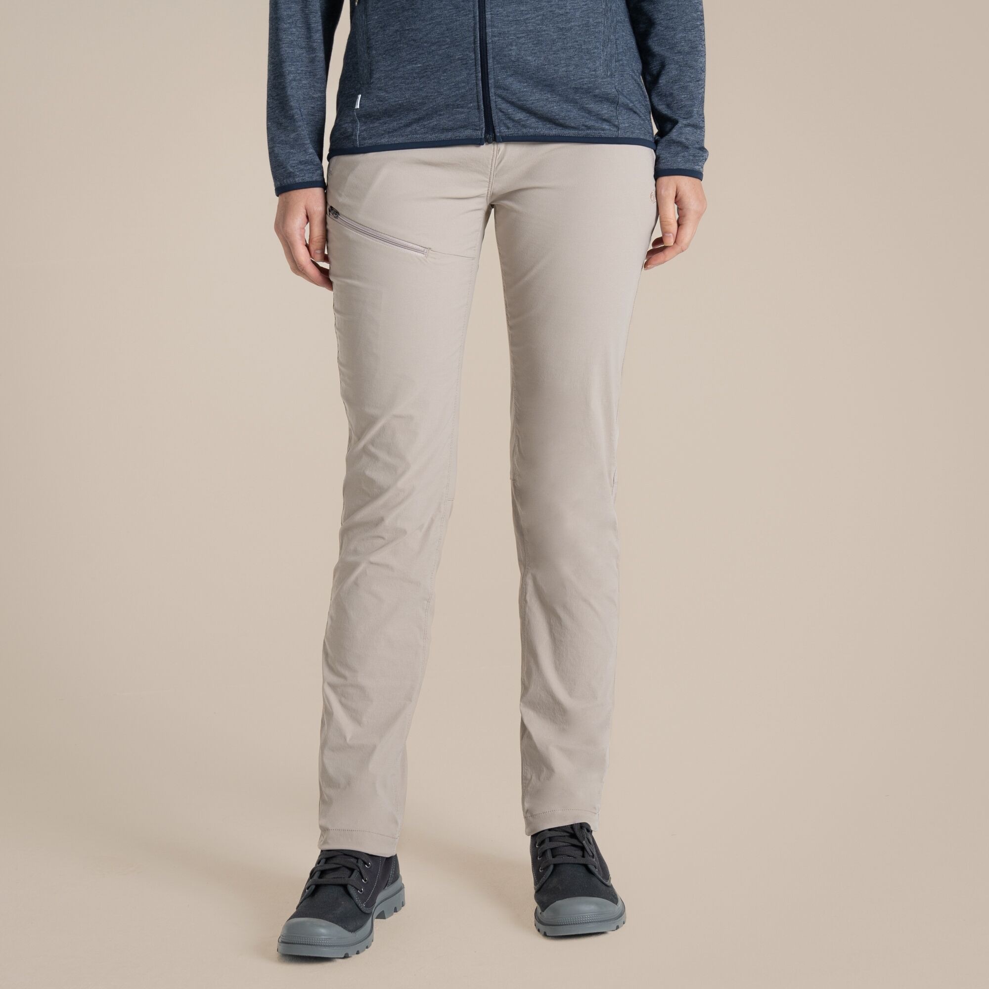 Craghoppers Women's Nosilife Pro III Trousers Soft Mushroom 03