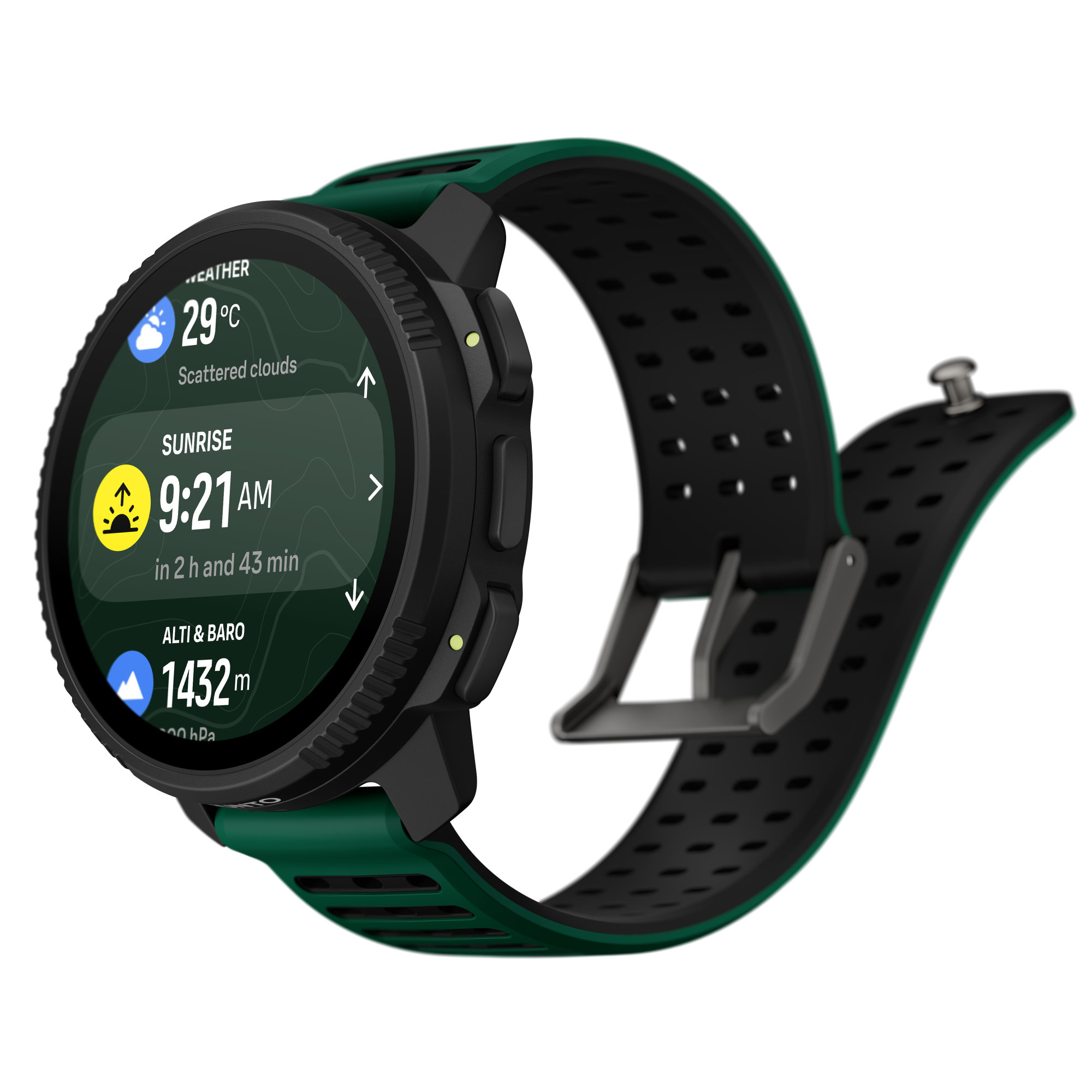 Suunto Vertical 2 Pine Green Stainless Steel  14