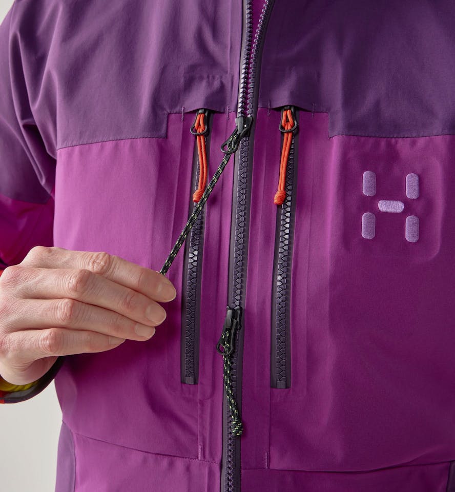 Haglöfs Women's Spitz GTX Pro II Jacket Grape Purple/Purple Night 11