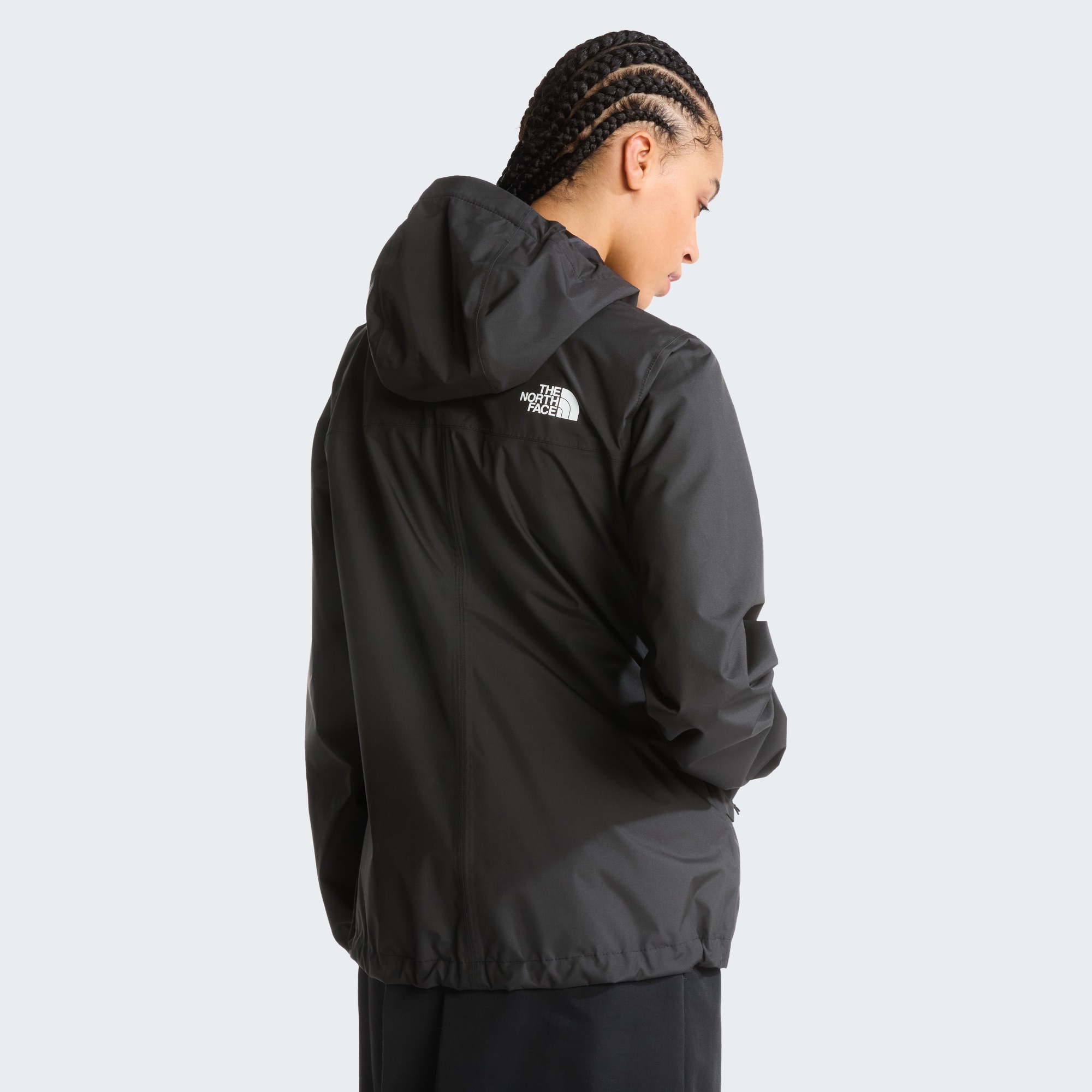 The North Face Women's Antora Rain Jacket Musta 05