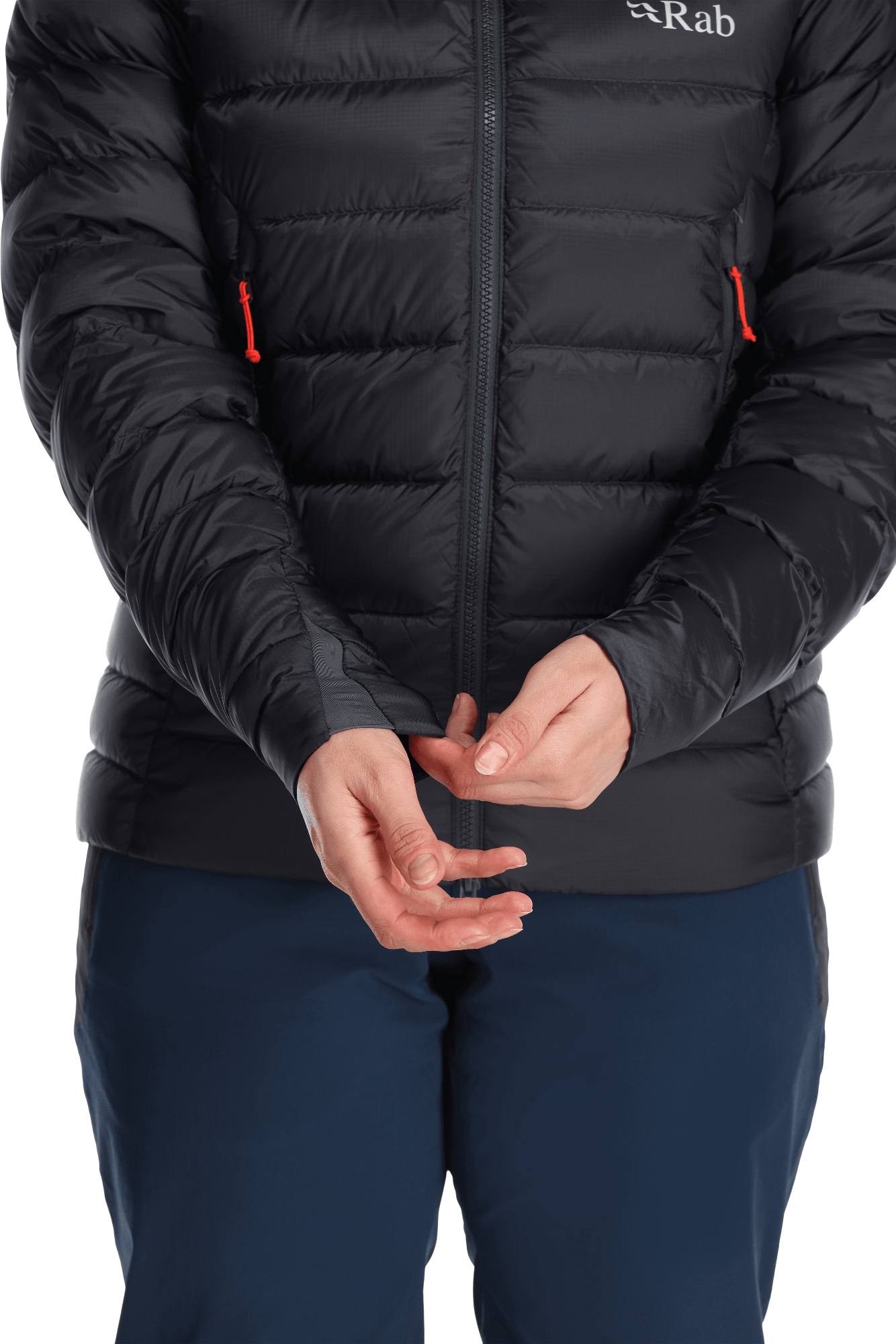 Rab Women's Electron Pro Jacket - Naisten untuvatakki Anthracite 10
