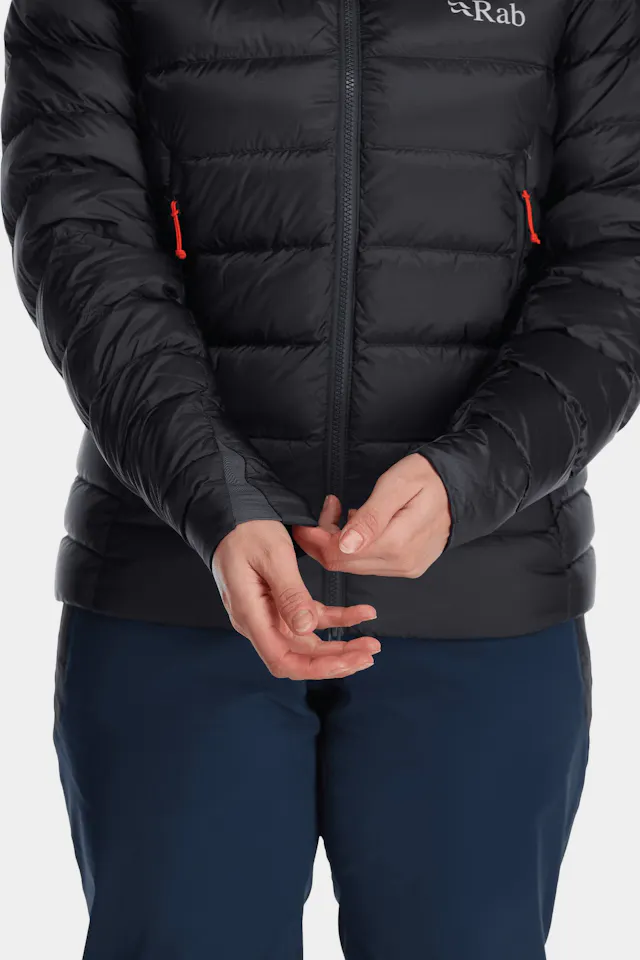 Rab Women's Electron Pro Jacket - Naisten untuvatakki Anthracite 10