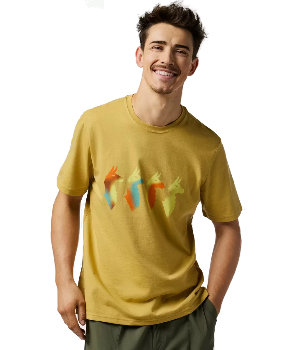 Cotopaxi Men's Cuatro Bitmap Tee Husk 01