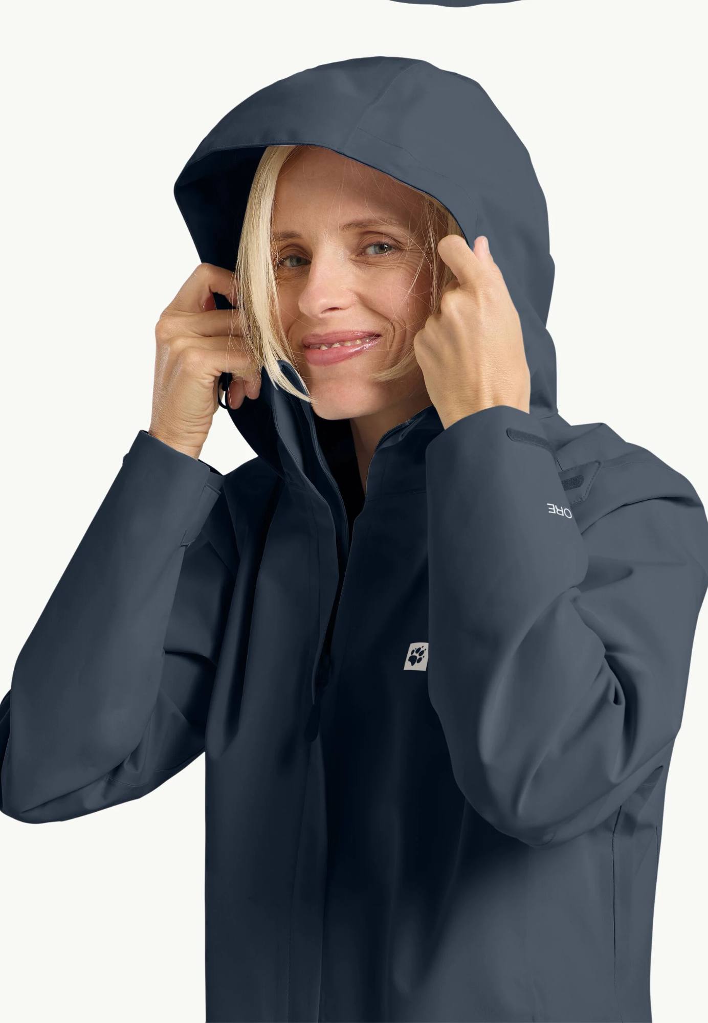 Jack Wolfskin Women's Trailtime 2L Jacket Midnight Sky 04