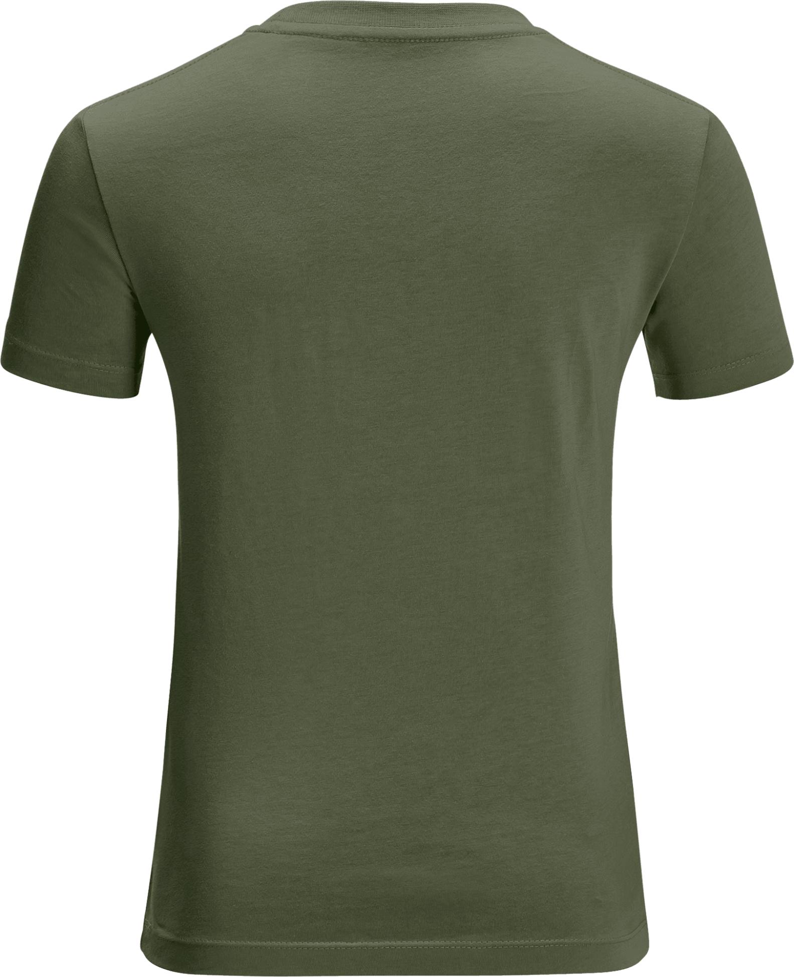 Jack Wolfskin Essential Tee Kids Vihreä 02