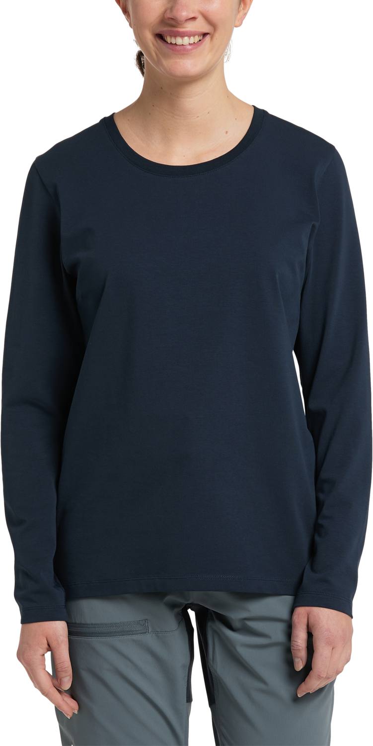 Haglöfs Women's Curious LS Tee Tarn Blue 03