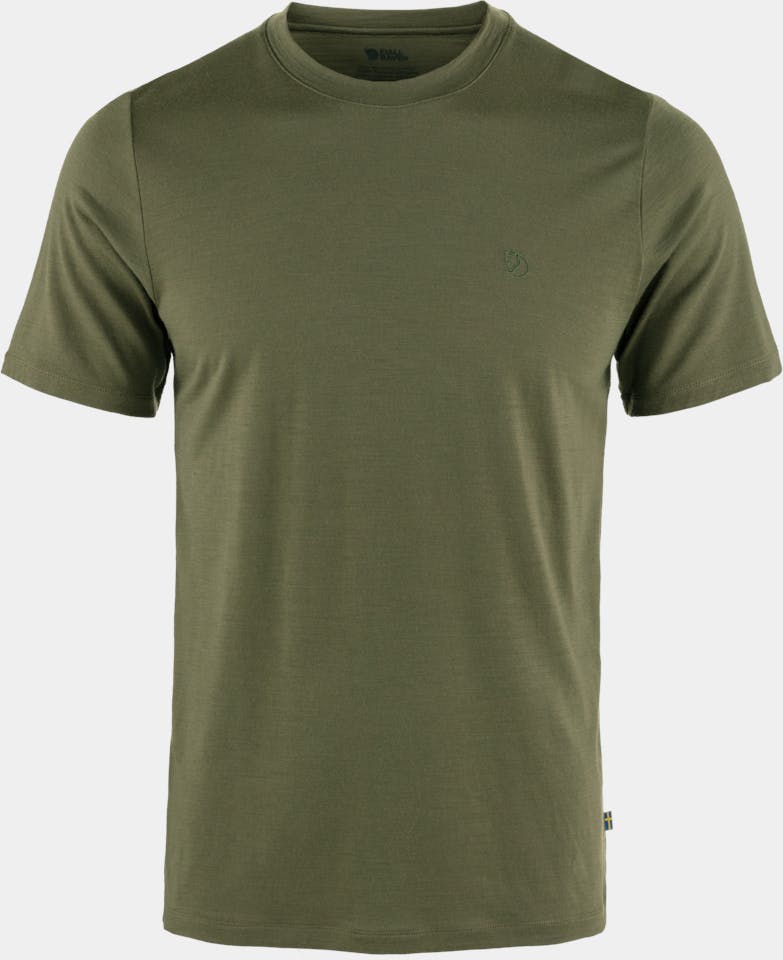 Fjällräven Abisko Wool SS M Laurel Green 01