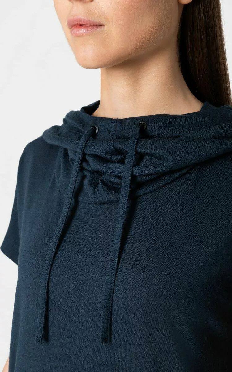 Supernatural W Funnel Dress Blueberry 05