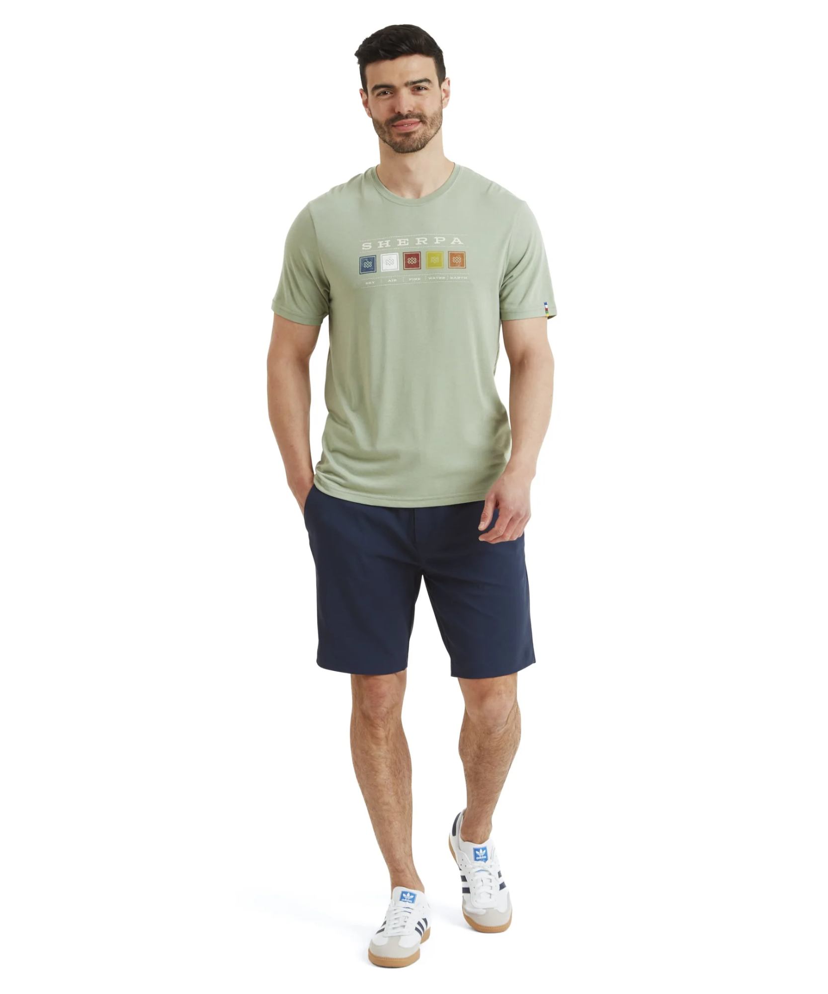 Sherpa Men's Bali Element Tee Celery 05