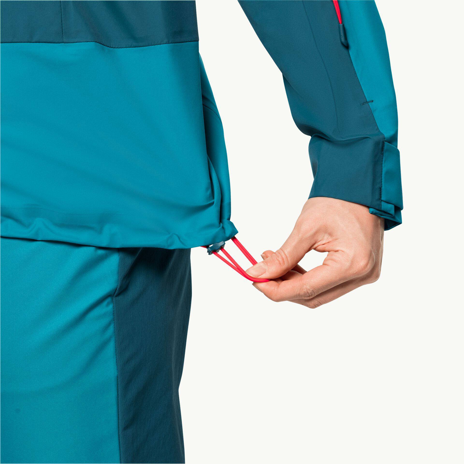 Jack Wolfskin Women's Alpspitze 3L Jacket Turkoosi 04