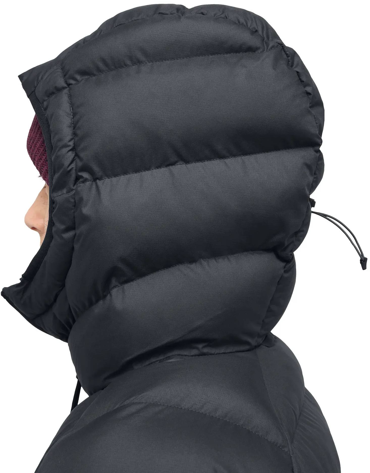 Haglöfs Women's Rosson Down Hood - Naisten untuvatakki Musta 08