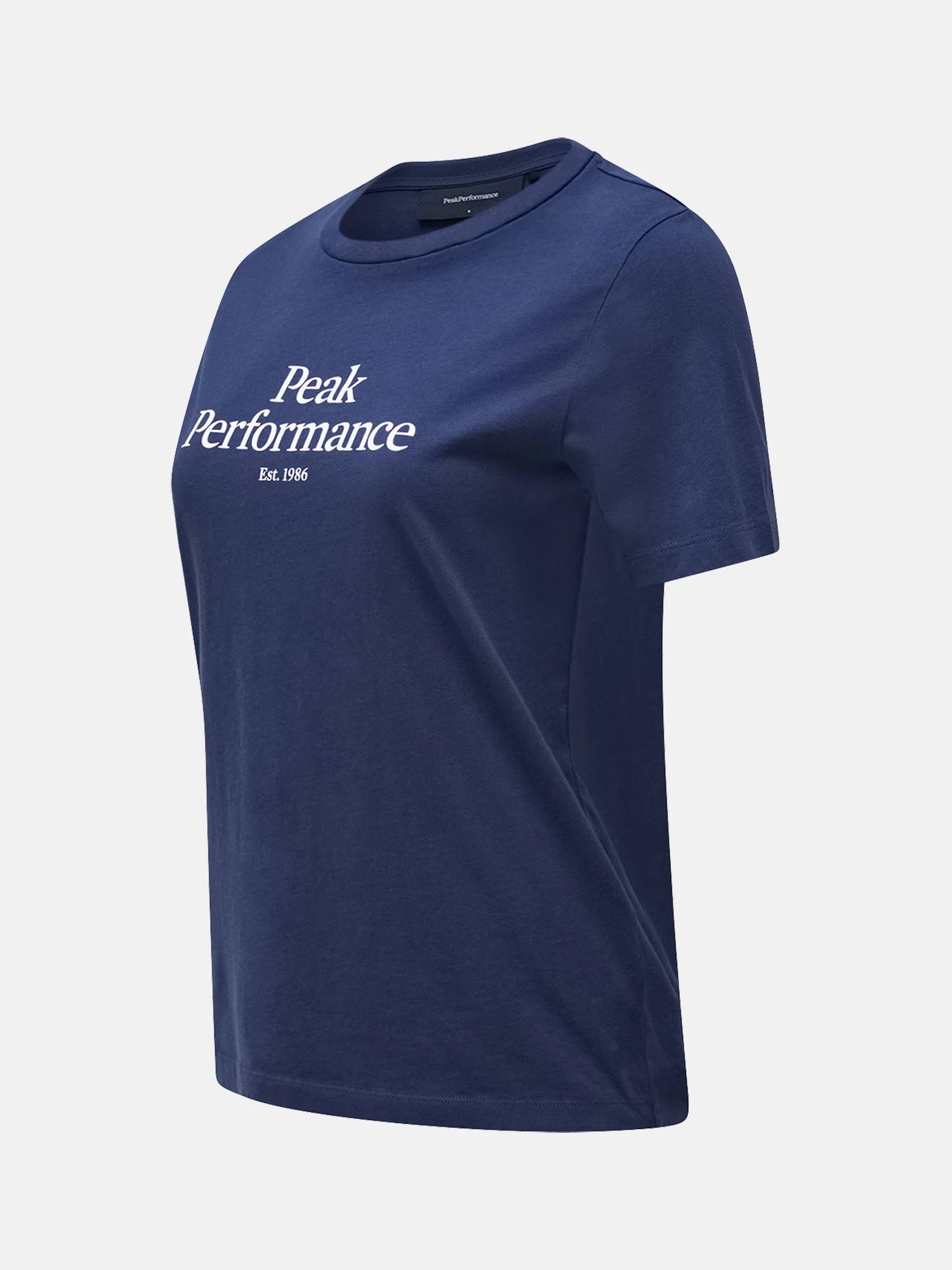Peak Performance Women's Original Tee Blue Shadow / Off white 04