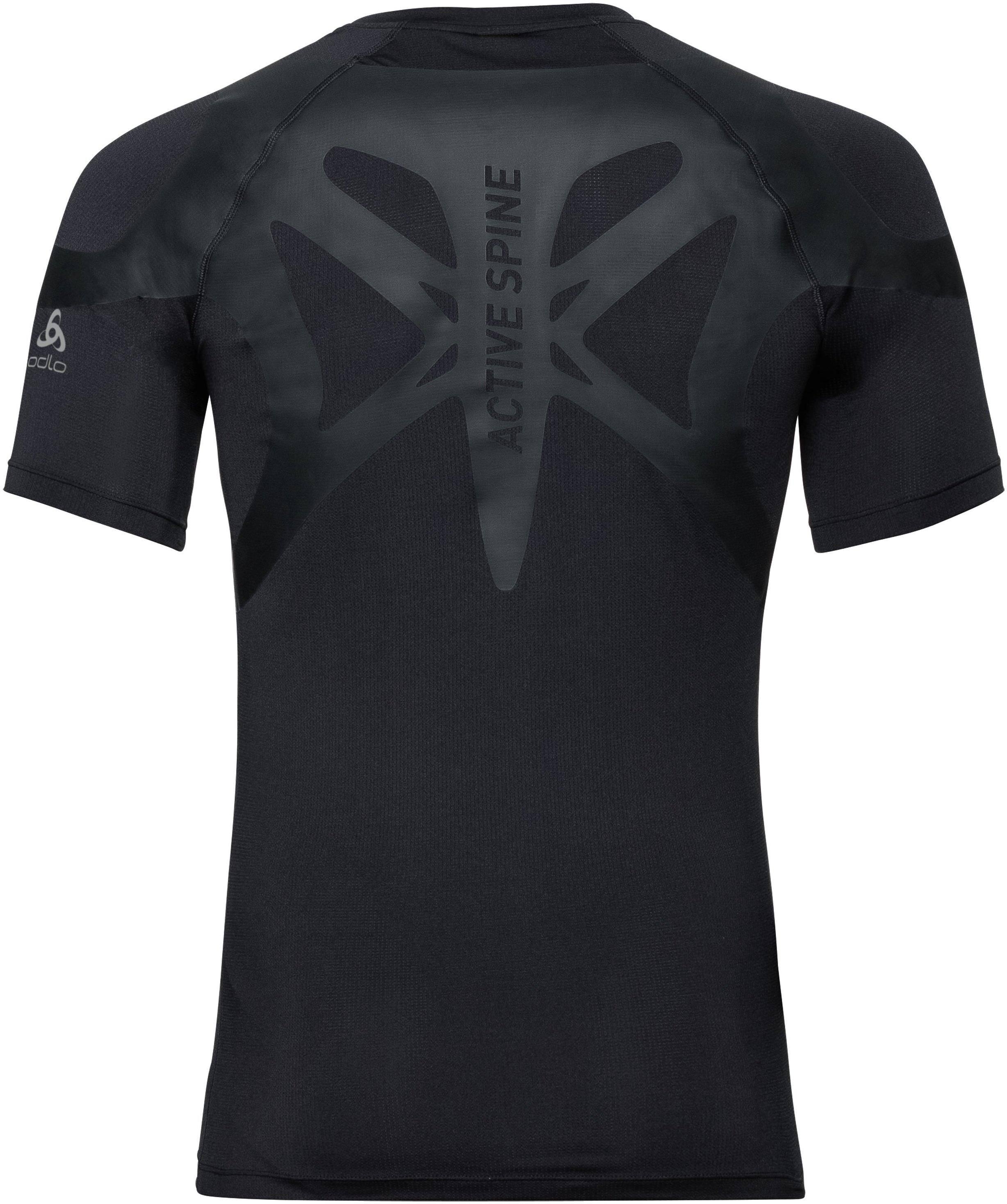 Odlo Men's Active Spine Light Baselayer T-Shirt Musta 02